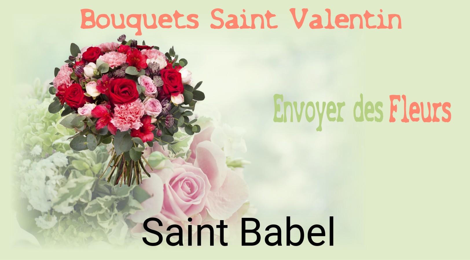 Roses de Saint-Valentin livrées à Saint-Babel